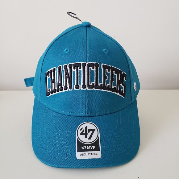 Coastal Carolina Chanticleers Hat Cap Strap Back Teal 47 MVP NCAA Mens - Picture 1 of 12